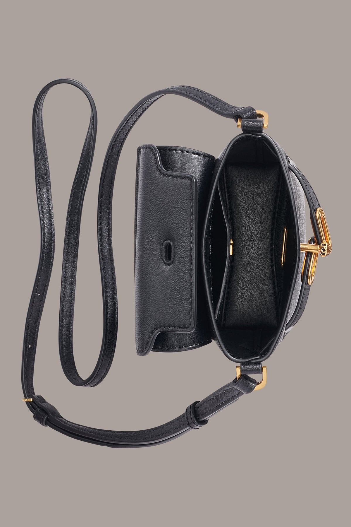BRIDGEHAMPTON LEATHER SMALL CROSSBODY BAG