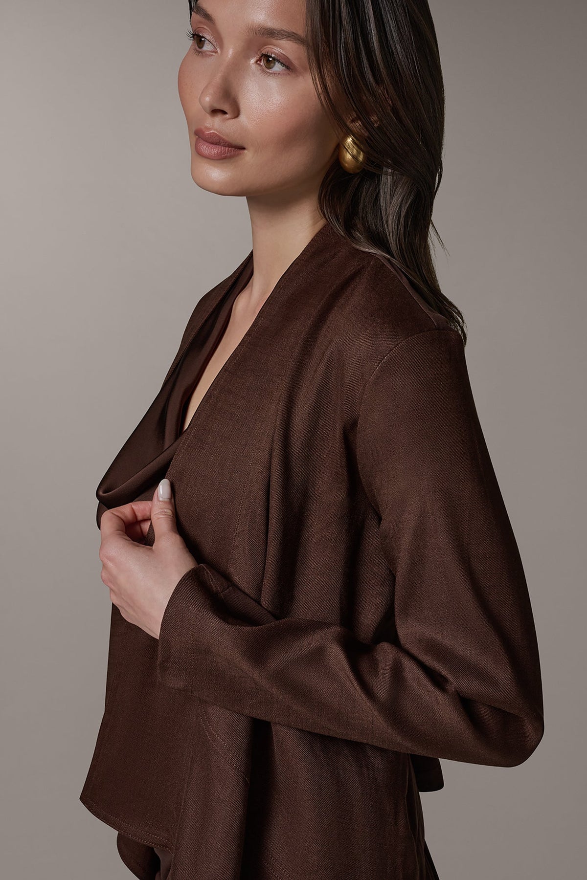 OPEN FRONT JACKET