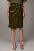 WRAP EFFECT CARGO SKIRT