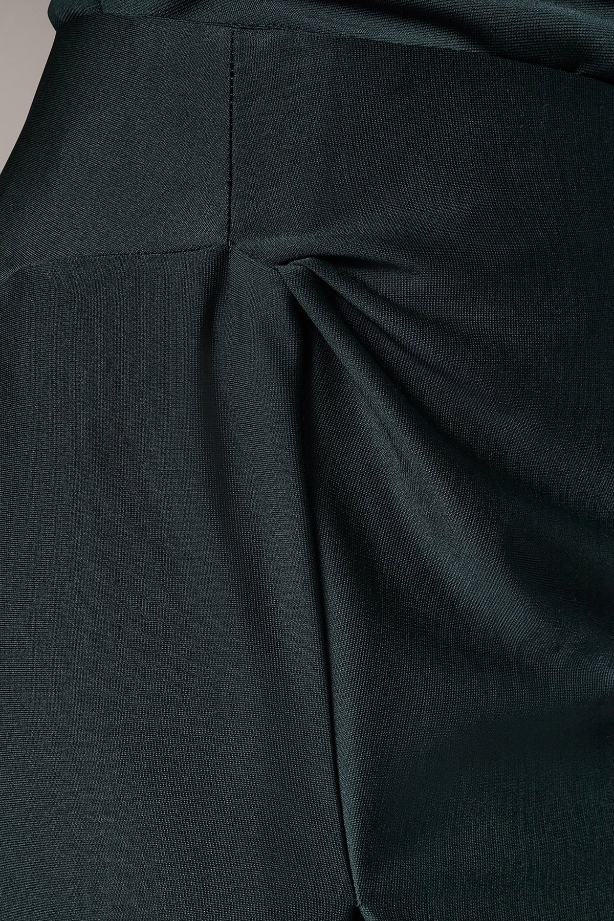 MIDI TWIST PENCIL SKIRT