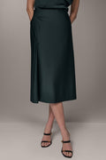 MIDI TWIST PENCIL SKIRT
