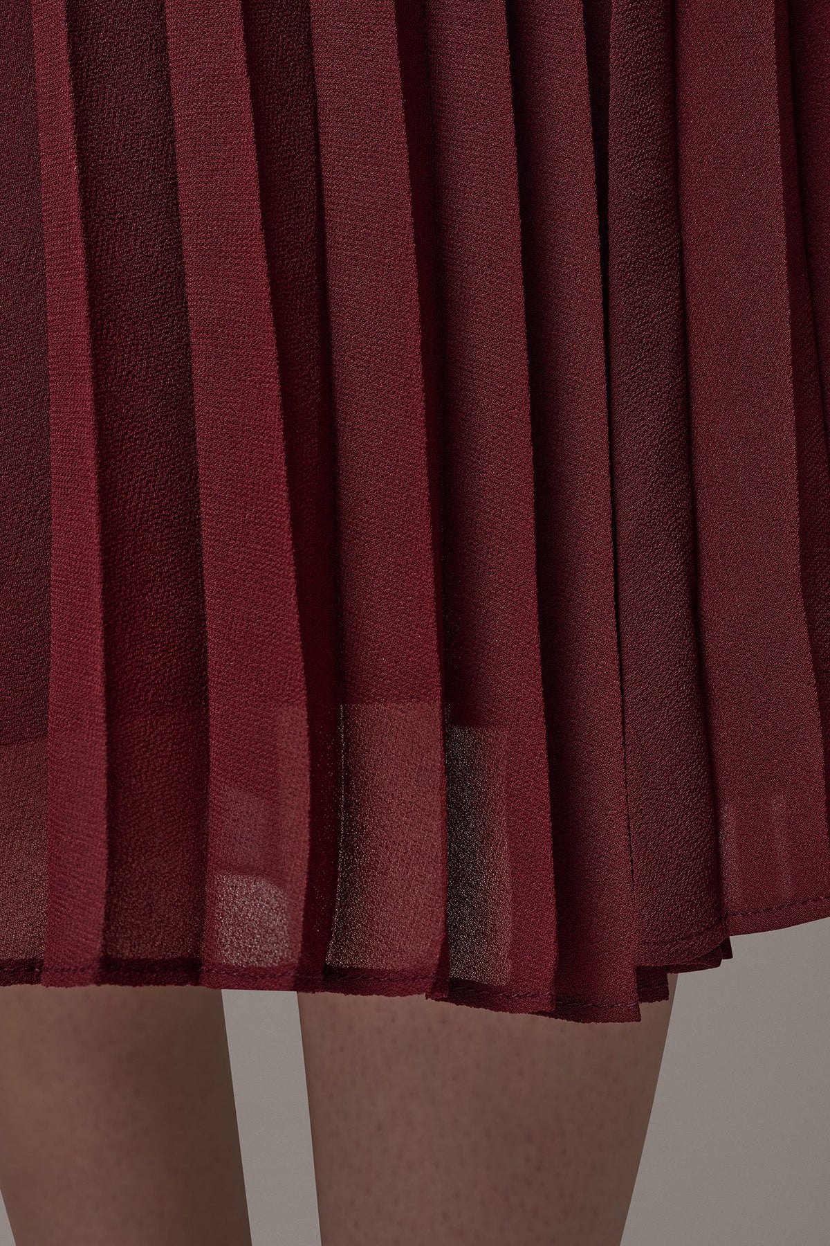 BOATNECK MIXED MEDIA MIDI DRESS