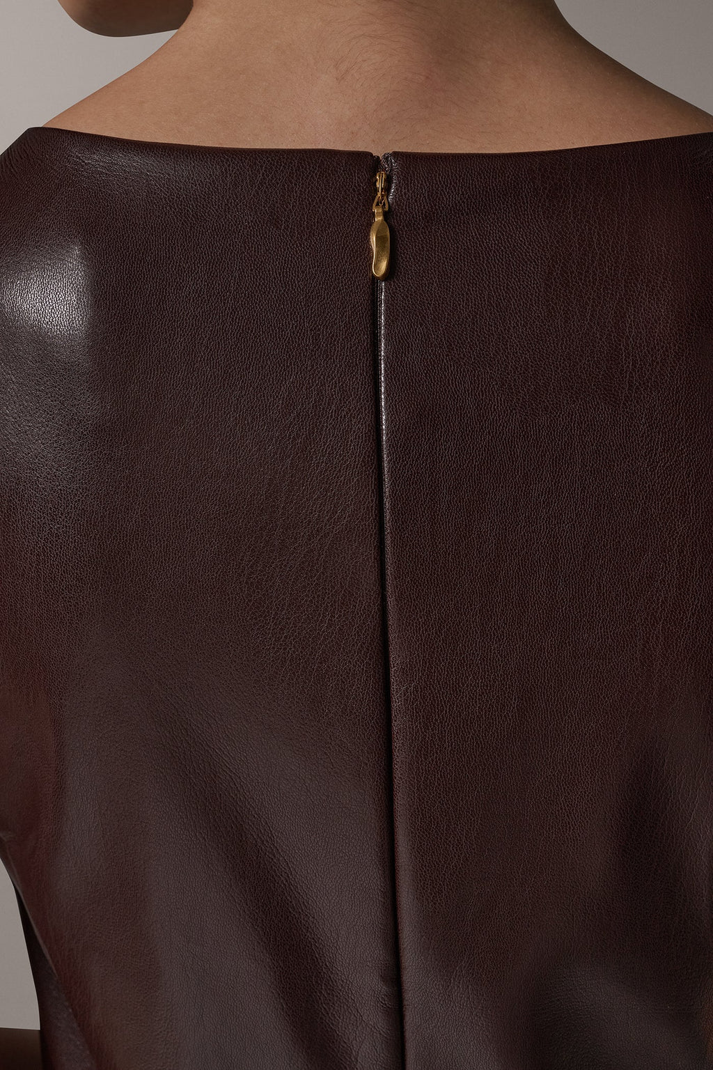 BOATNECK MIXED MEDIA MIDI DRESS