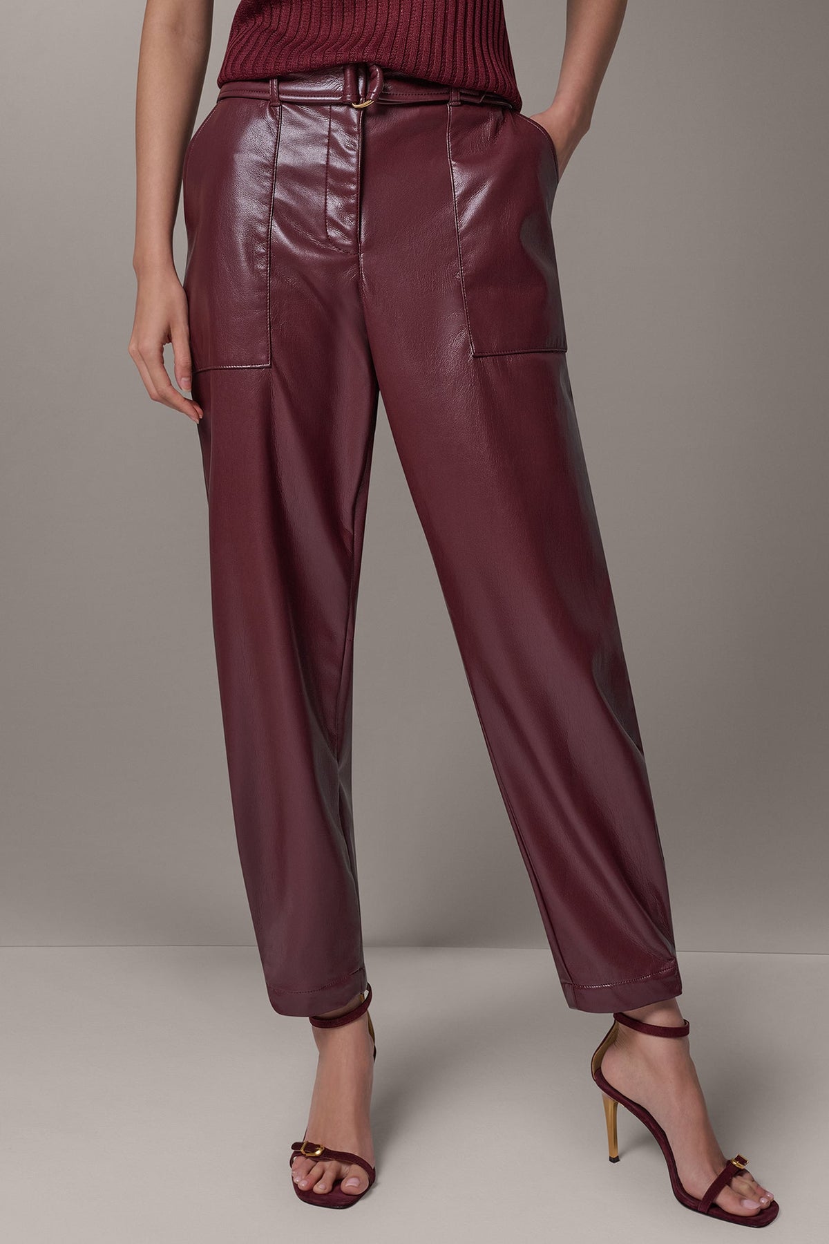 HIGH RISE RELAXED UTILITY PANT
