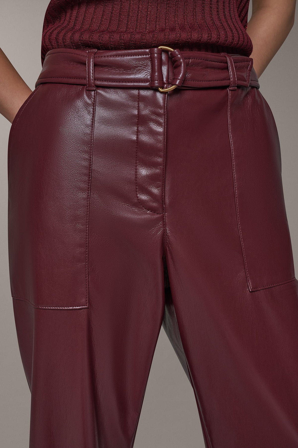 HIGH RISE RELAXED UTILITY PANT