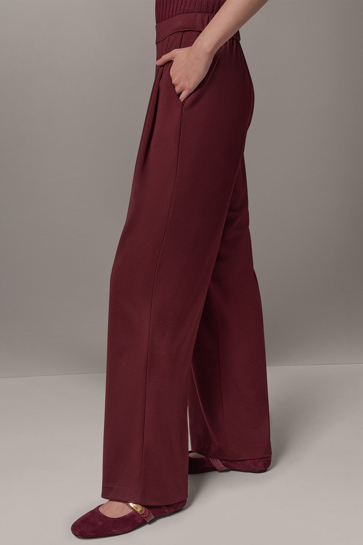 HIGH RISE STRAIGHT-LEG PANT