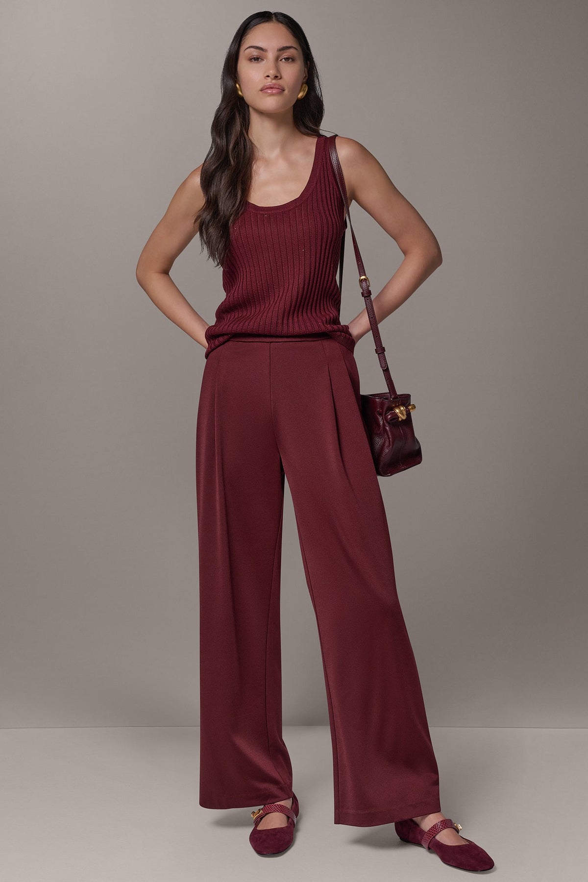 HIGH RISE STRAIGHT-LEG PANT