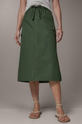 MIDI CARGO PENCIL SKIRT
