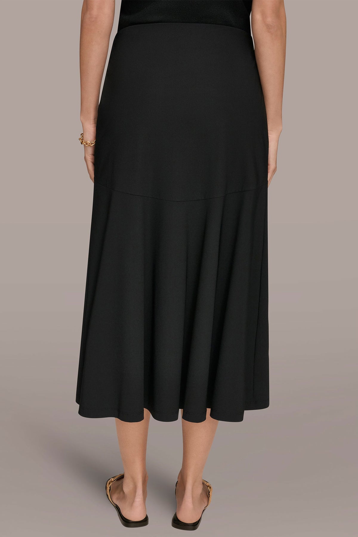 MIDI HI-LOW TRUMPET SKIRT