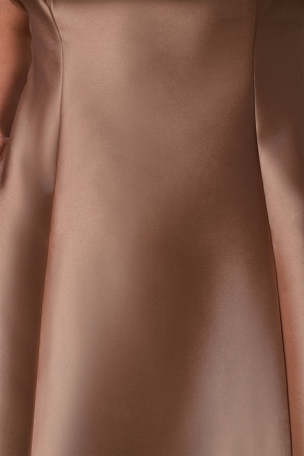 STRAPLESS FOLDOVER GOWN