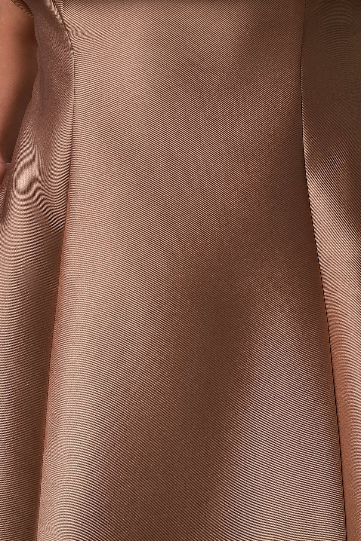 STRAPLESS FOLDOVER GOWN