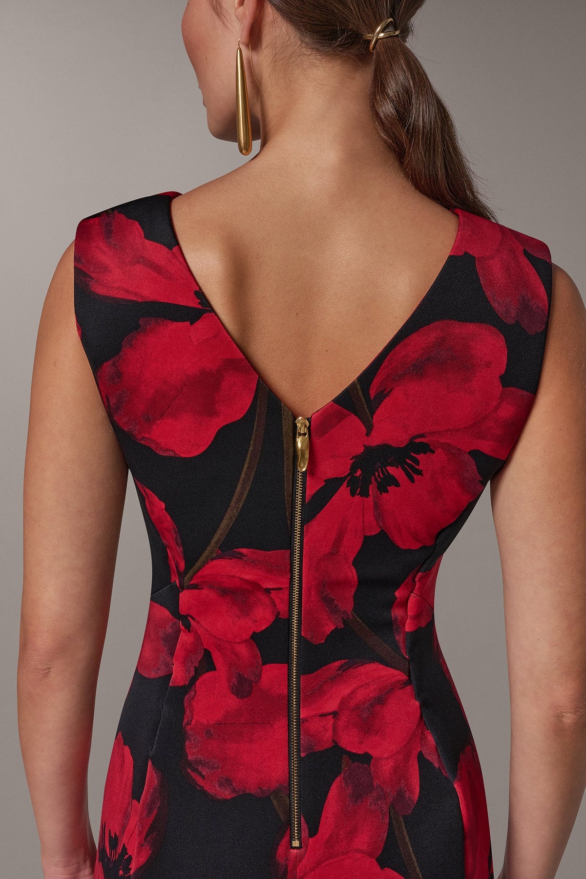 FLORAL MIDI SHEATH