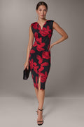 FLORAL MIDI SHEATH