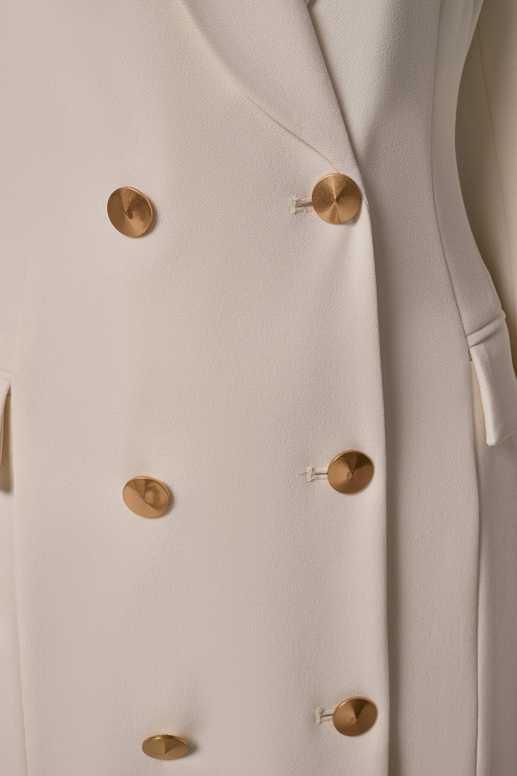 DOUBLE BREASTED MIDI BLAZER DRESS
