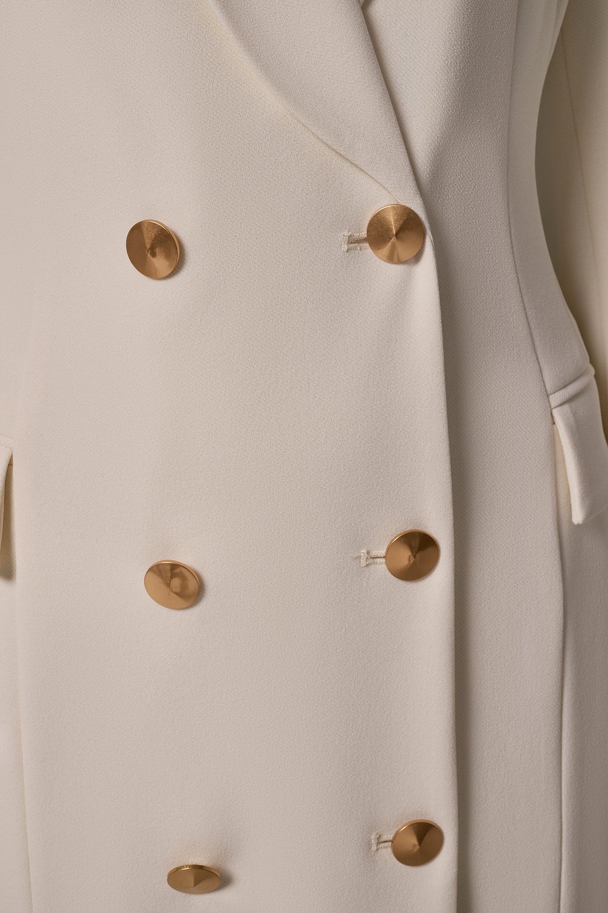 DOUBLE BREASTED MIDI BLAZER DRESS