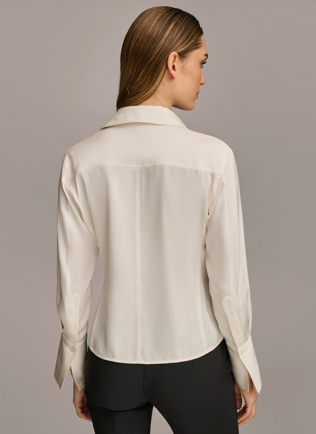 BUTTON FRONT BLOUSE