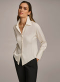 BUTTON FRONT BLOUSE