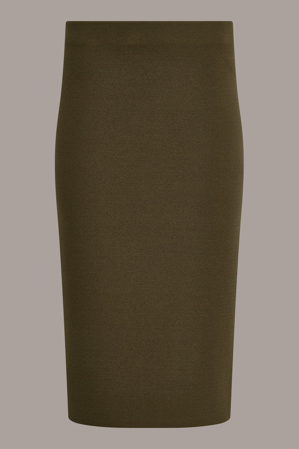 METALLIC MIDI SWEATER SKIRT