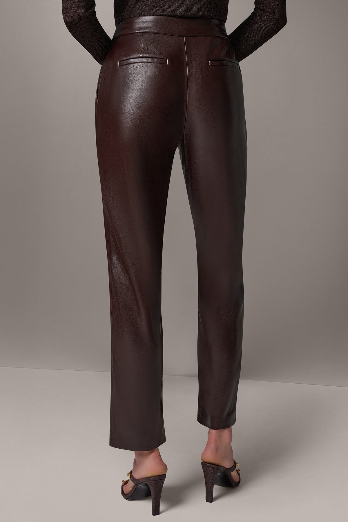 MID-RISE SLIM ANKLE SUIT PANT