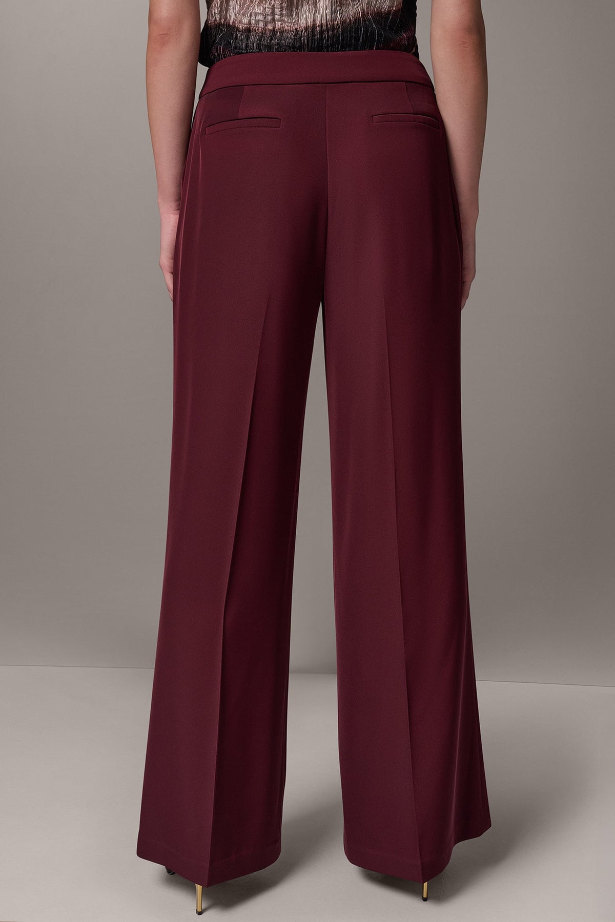 HIGH-RISE WIDE-LEG SUIT PANT