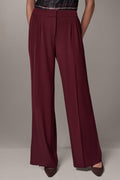 HIGH-RISE WIDE-LEG SUIT PANT
