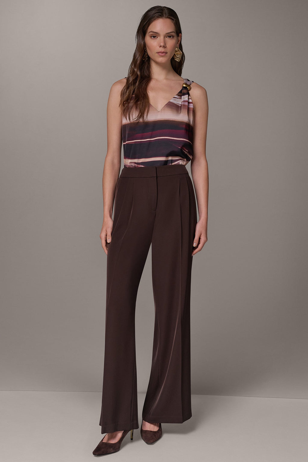 HIGH-RISE WIDE-LEG SUIT PANT