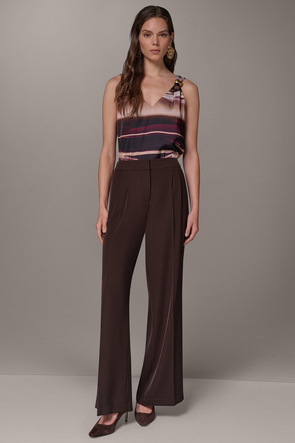 HIGH-RISE WIDE-LEG SUIT PANT