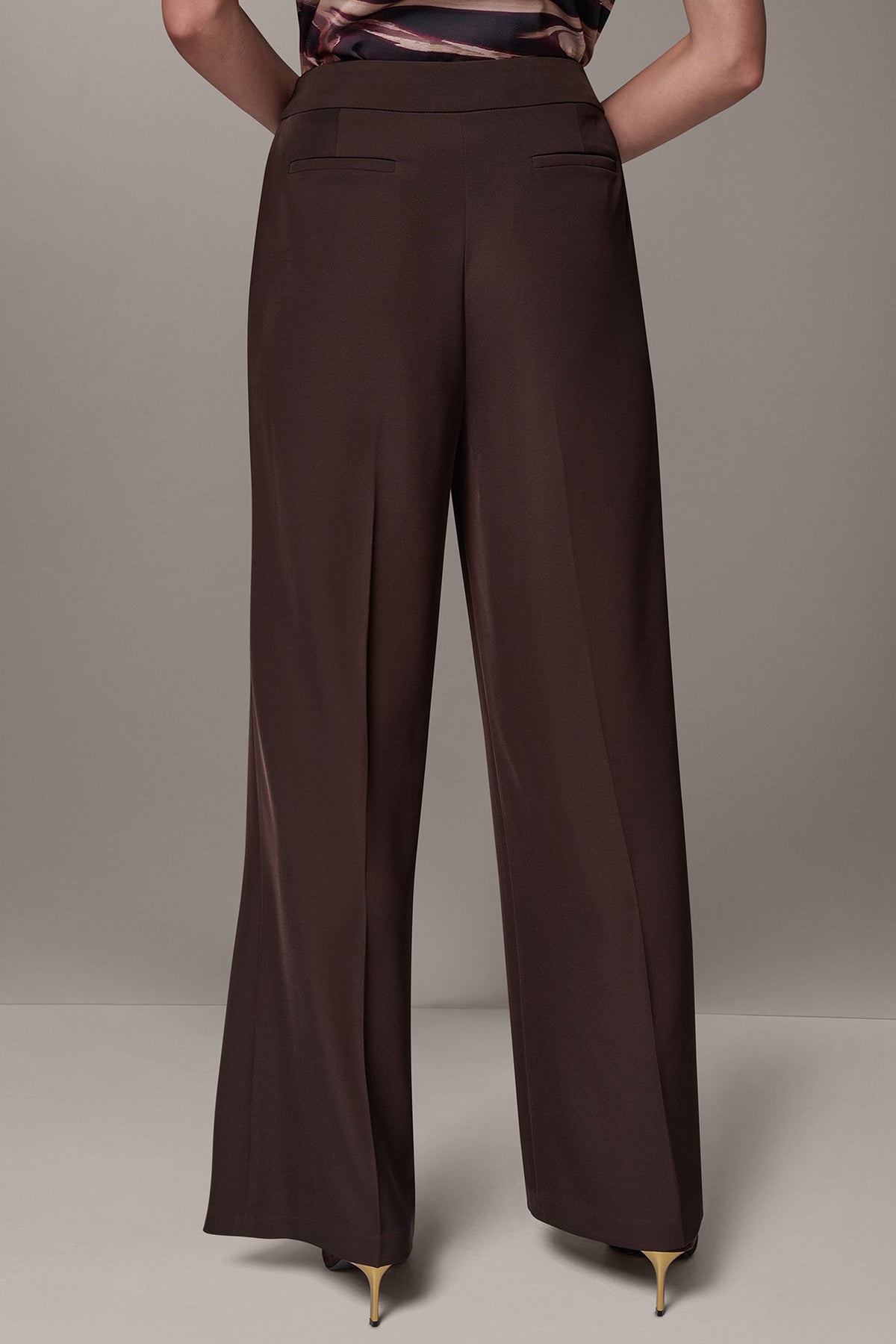 HIGH-RISE WIDE-LEG SUIT PANT