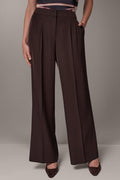 HIGH-RISE WIDE-LEG SUIT PANT