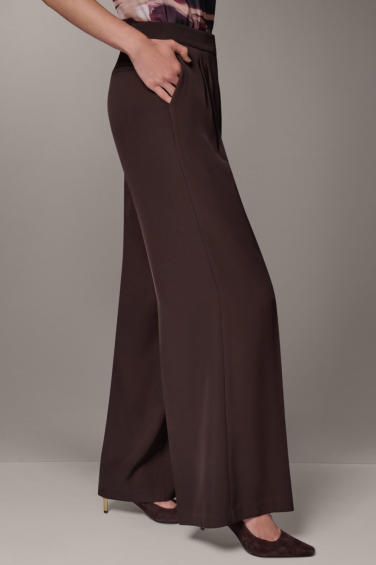 HIGH-RISE WIDE-LEG SUIT PANT