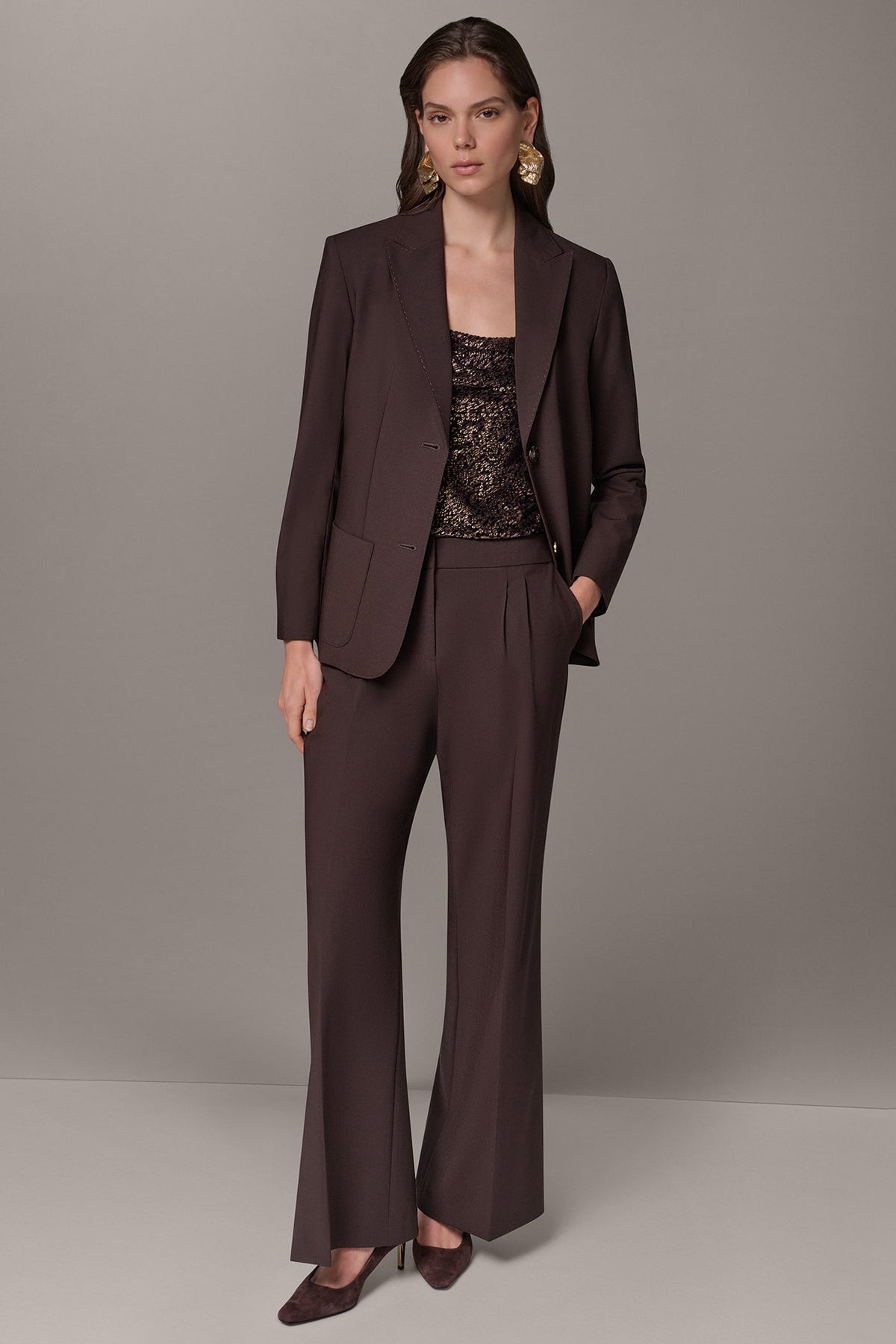 PATCH POCKET SUIT BLAZER