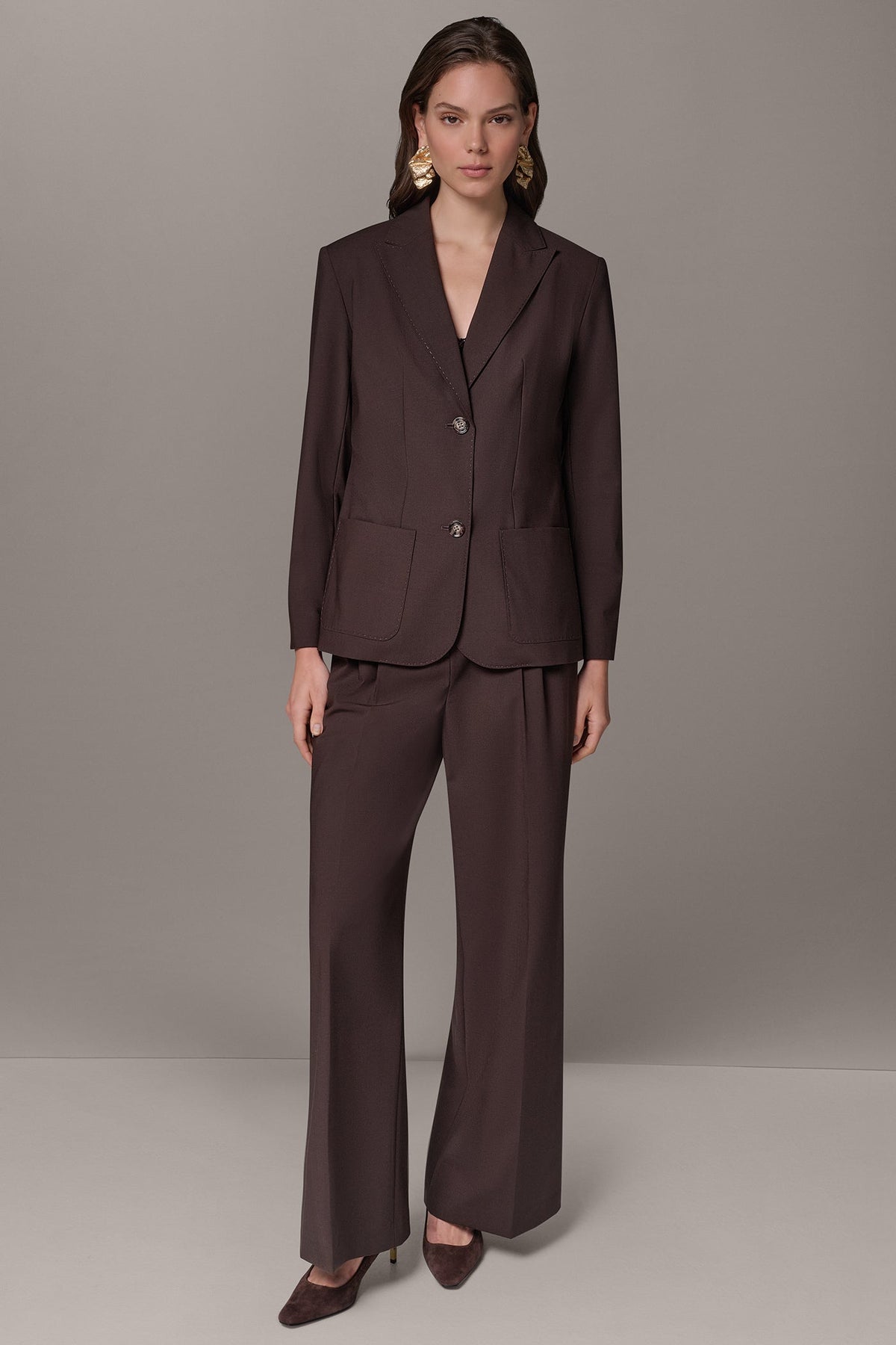 PATCH POCKET SUIT BLAZER