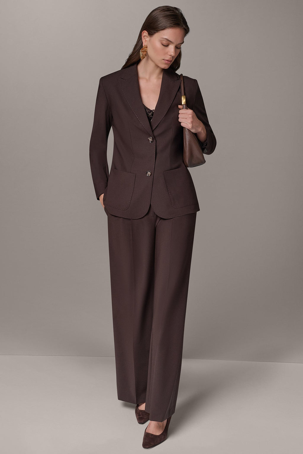 PATCH POCKET SUIT BLAZER
