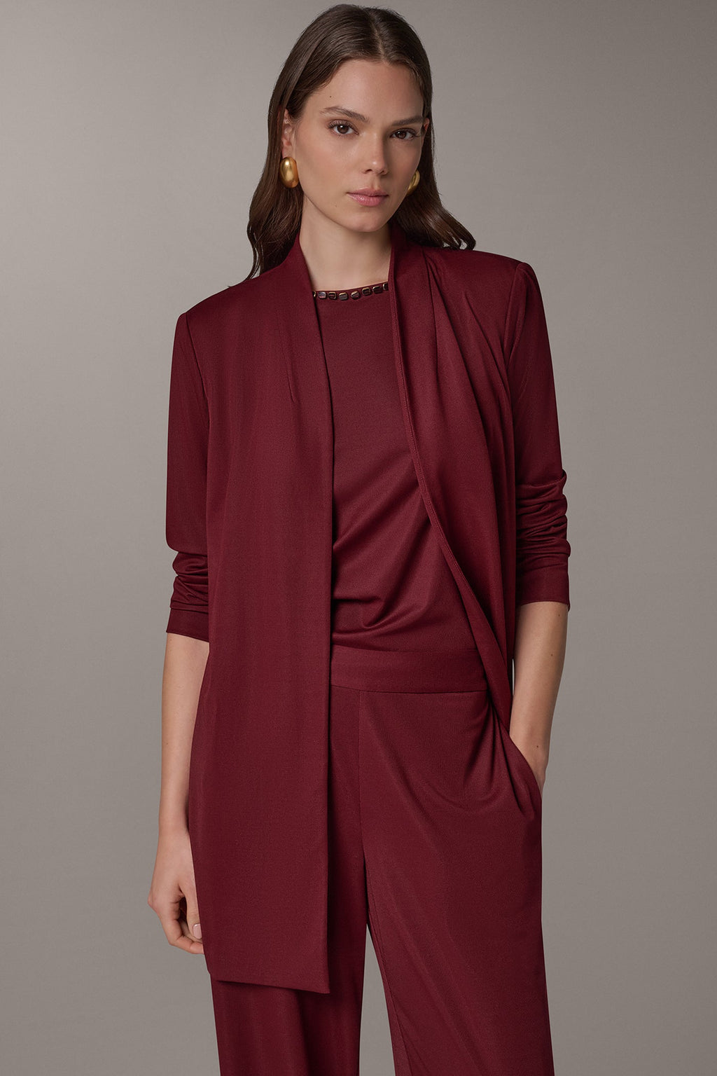 LONG KNIT CARDIGAN