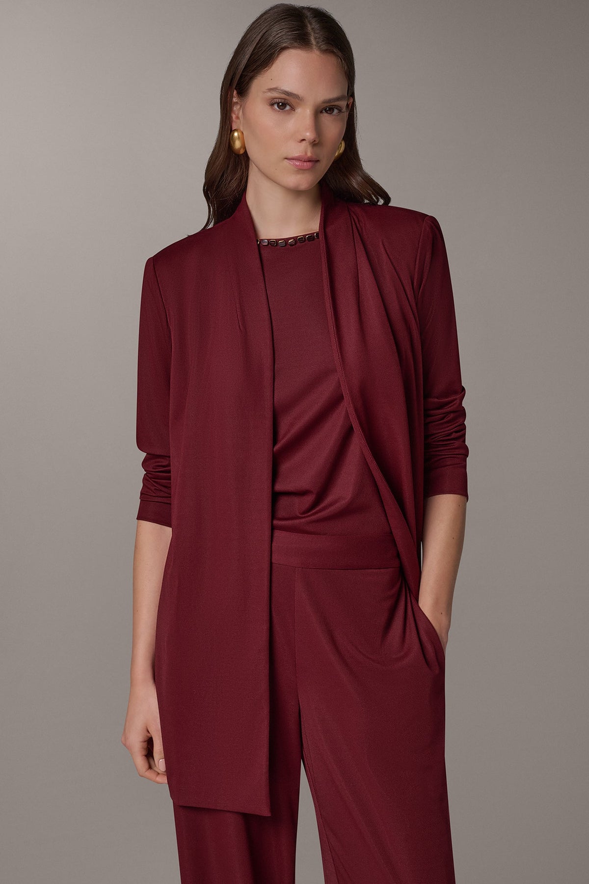 LONG KNIT CARDIGAN