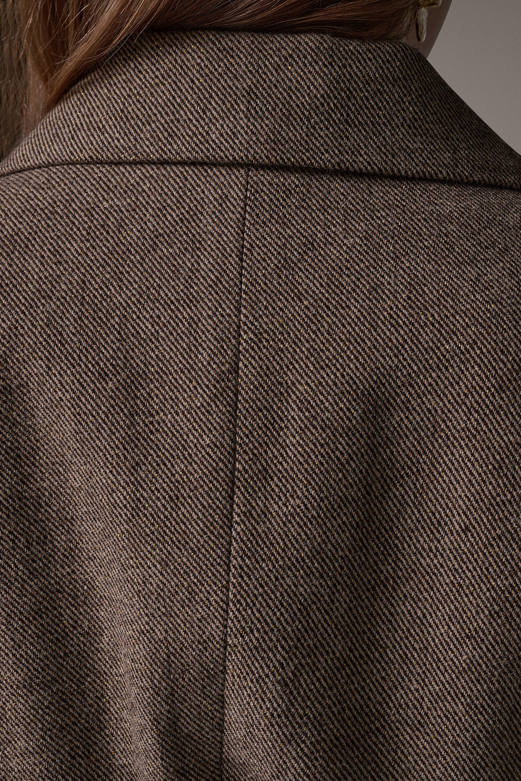 WIDE LAPEL BELTEDE BLAZER