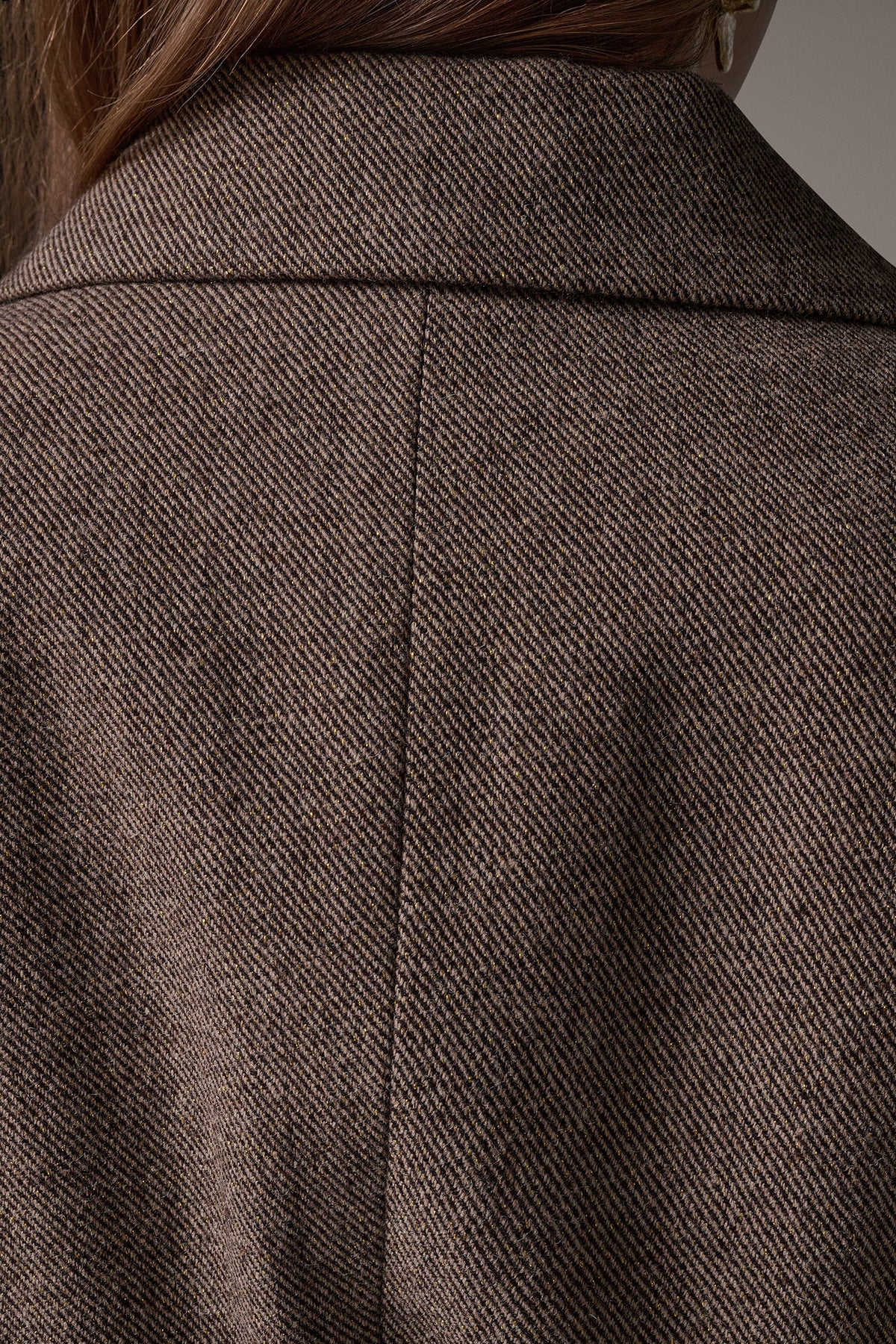 WIDE LAPEL BELTEDE BLAZER