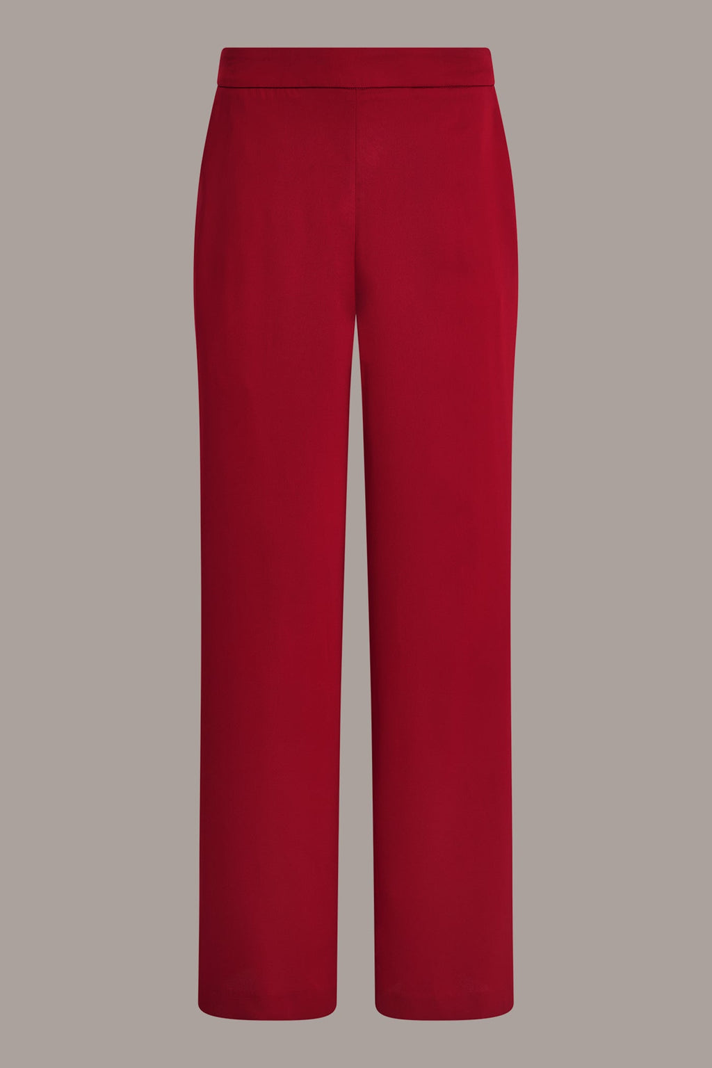 MID-RISE SATIN WIDE-LEG SUIT PANT
