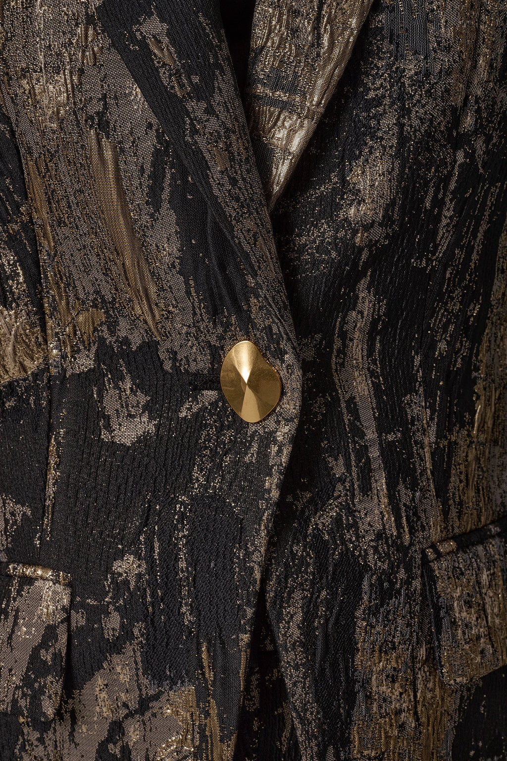 BRUSHSTROKE JACQUARD SUIT BLAZER