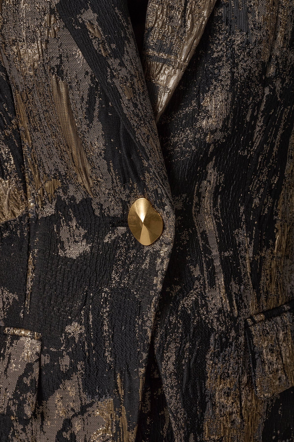 BRUSHSTROKE JACQUARD SUIT BLAZER