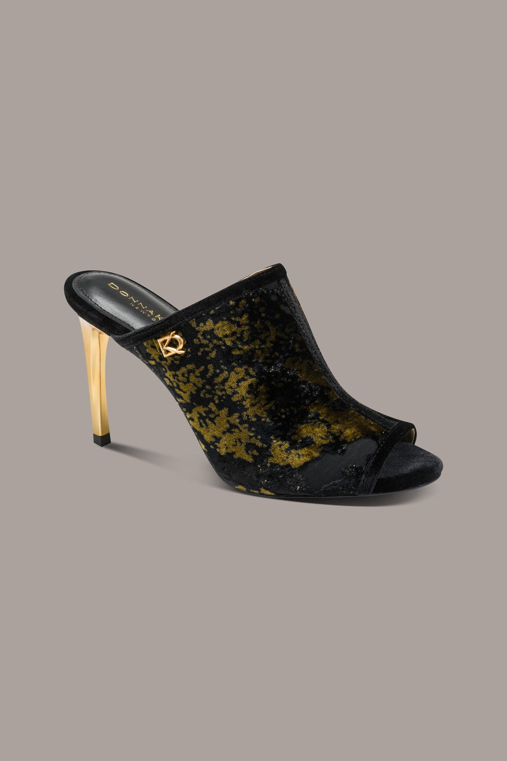DONNA HEELED MULE