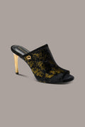 DONNA HEELED MULE