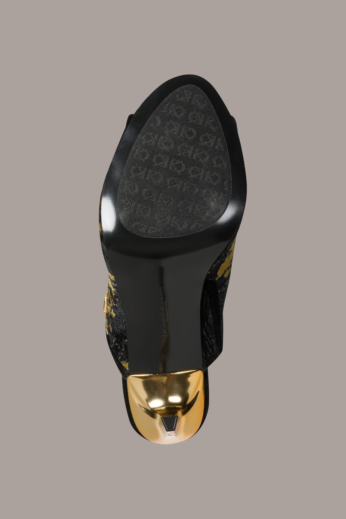 DONNA HEELED MULE