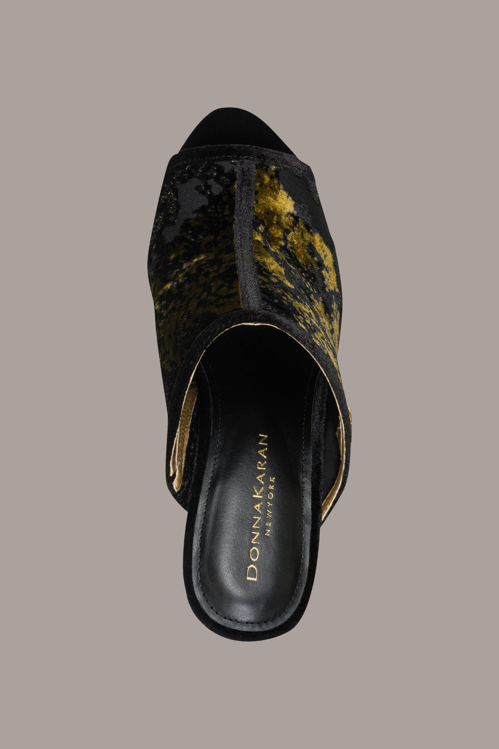 DONNA HEELED MULE