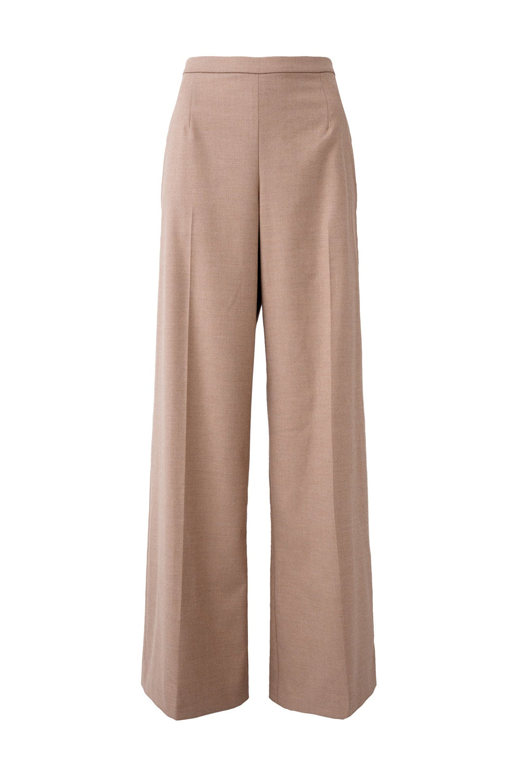 MID-RISE PULL-ON WIDE-LEG SUIT PANT