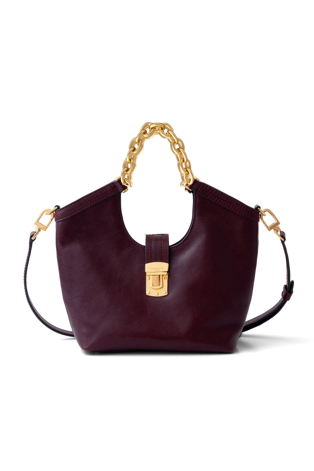 LENO LEATHER SMALL TOTE