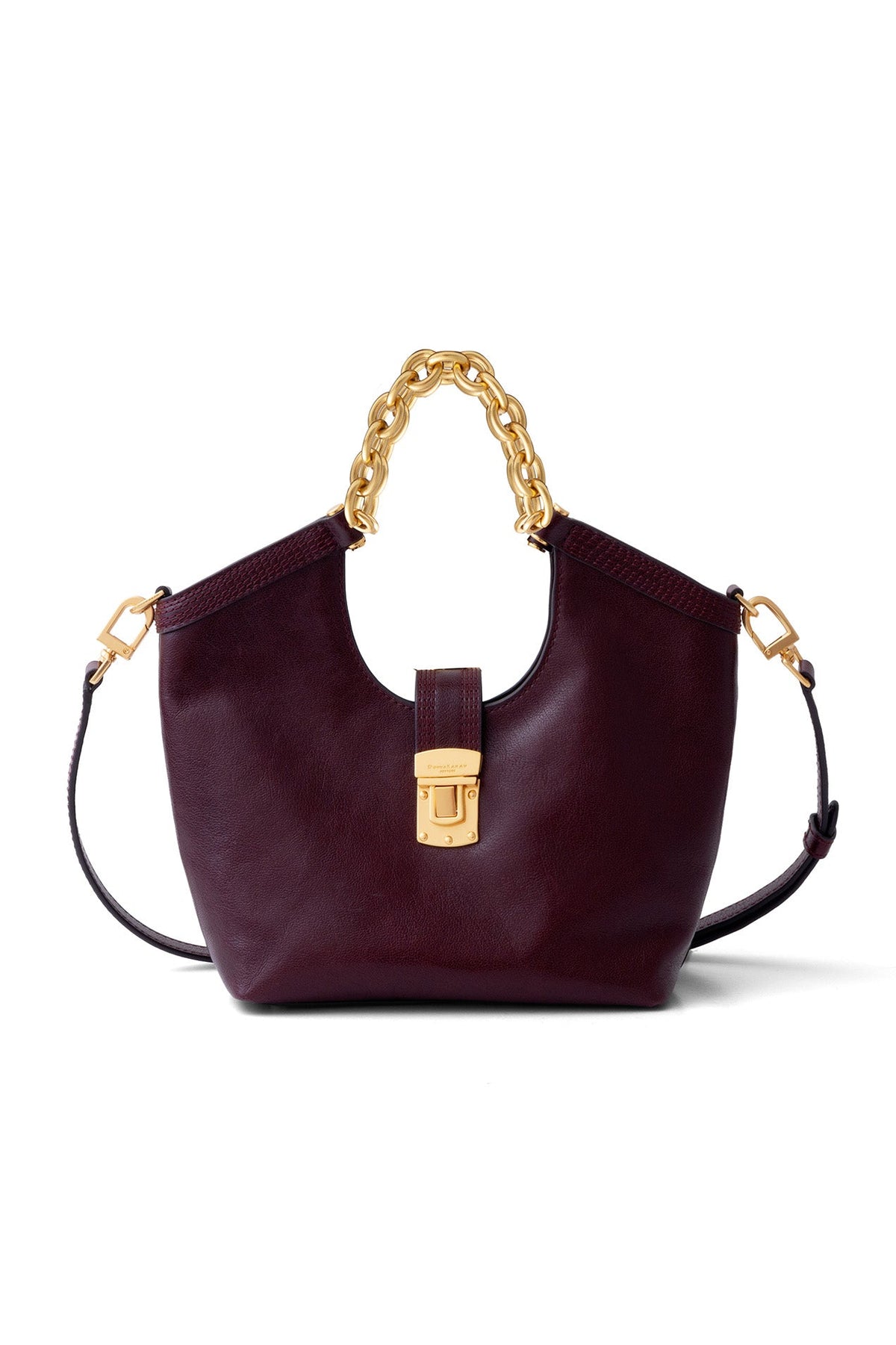LENO LEATHER SMALL TOTE